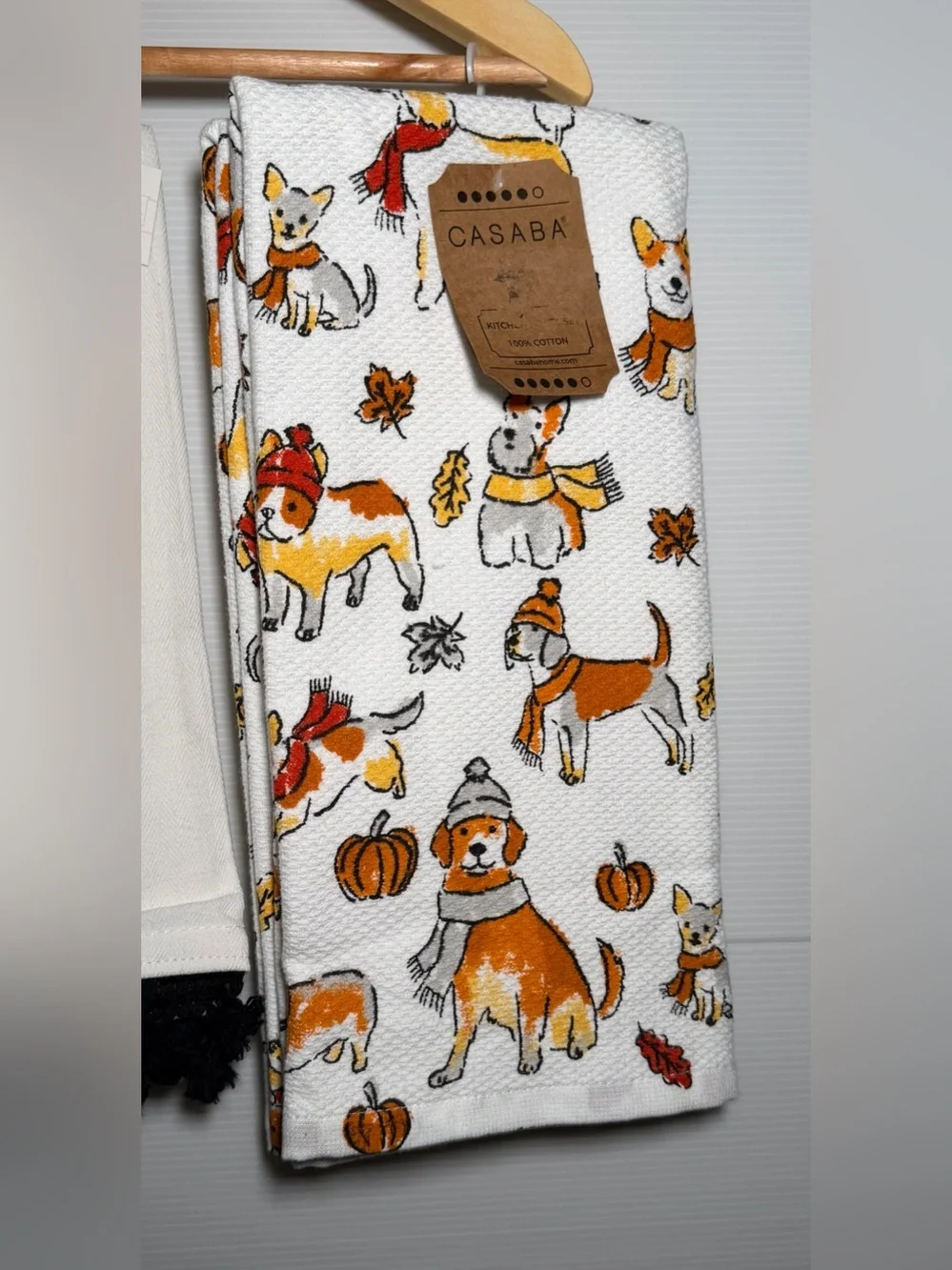 NWT Fall & Halloween Kitchen Dish Towels Bundle 3 Sets (6 Towels)